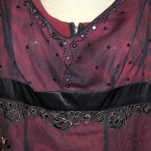 Beautiful Andianna Papell Dress Size 6 petite - Picture 7 of 16